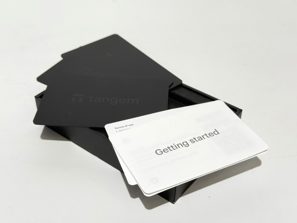 Tangem Crypto Wallet (3 Cards) OPEN BOX
