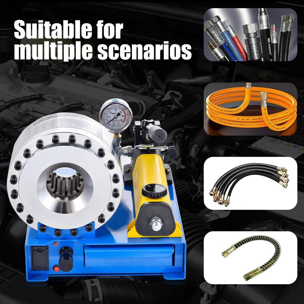 Portable Hydraulic Hose Crimper Pipe Crimping Machine