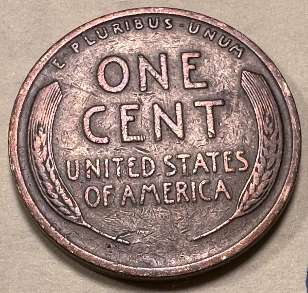 1925 1C BN Lincoln Cent WHEAT PENNY 2530N