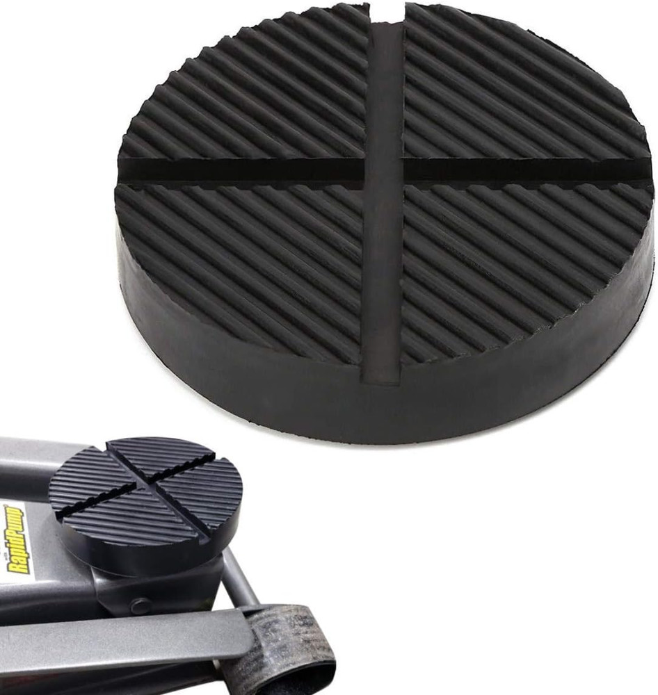 Universal Floor Jack Rubber Pad Jack Pad Adapter Pinch Weld Side Frame Rail Prot