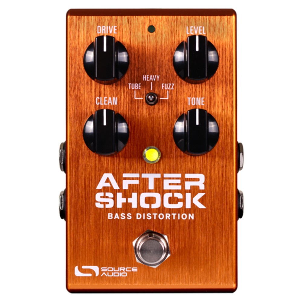 Source Audio Aftershock Distortion Bass Effects Pedal