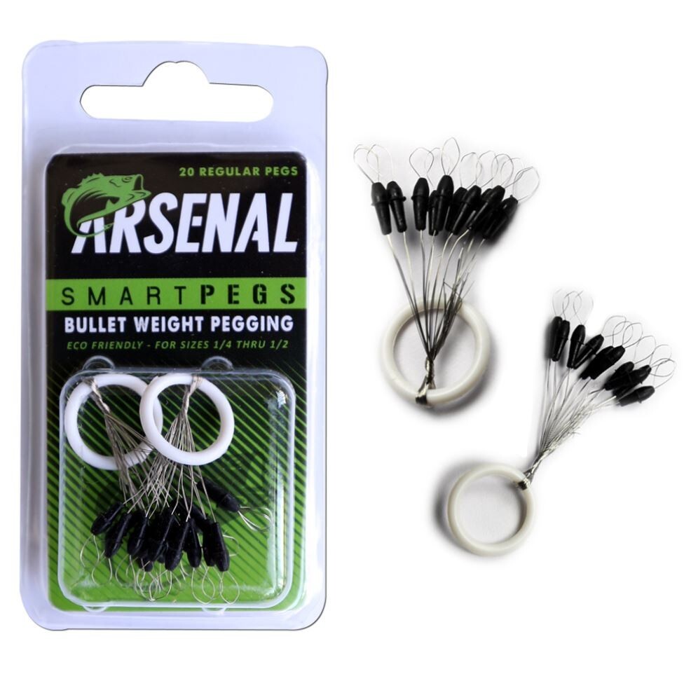 Arsenal Smart Peg System Size - Regular 20PK Black