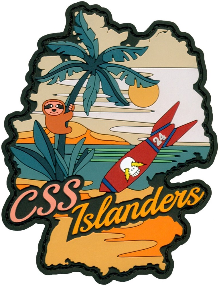 USAF 24th INTELLIGENCE SQUADRON – COMMAND SUPPORT STAFF – ISLANDERS PATCH