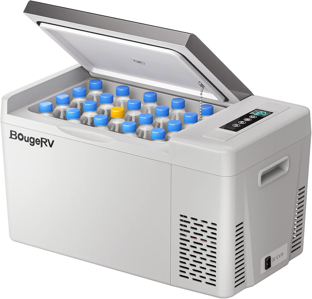 12 Volt Refrigerator 12V Car Fridge 23 Quart Portable Freezer Compressor Cooler