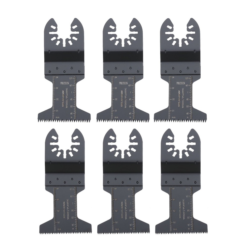 37PCS Universal Metal Oscillating Multitool Quick Release Saw Blades 10 Types