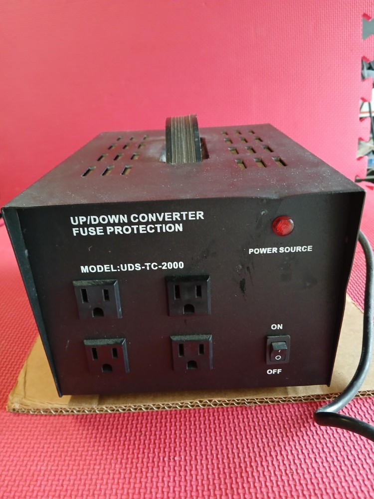 MULTI STAR, 2000 Watt 220V/110V Step Up/Down Voltage Converter Transformer