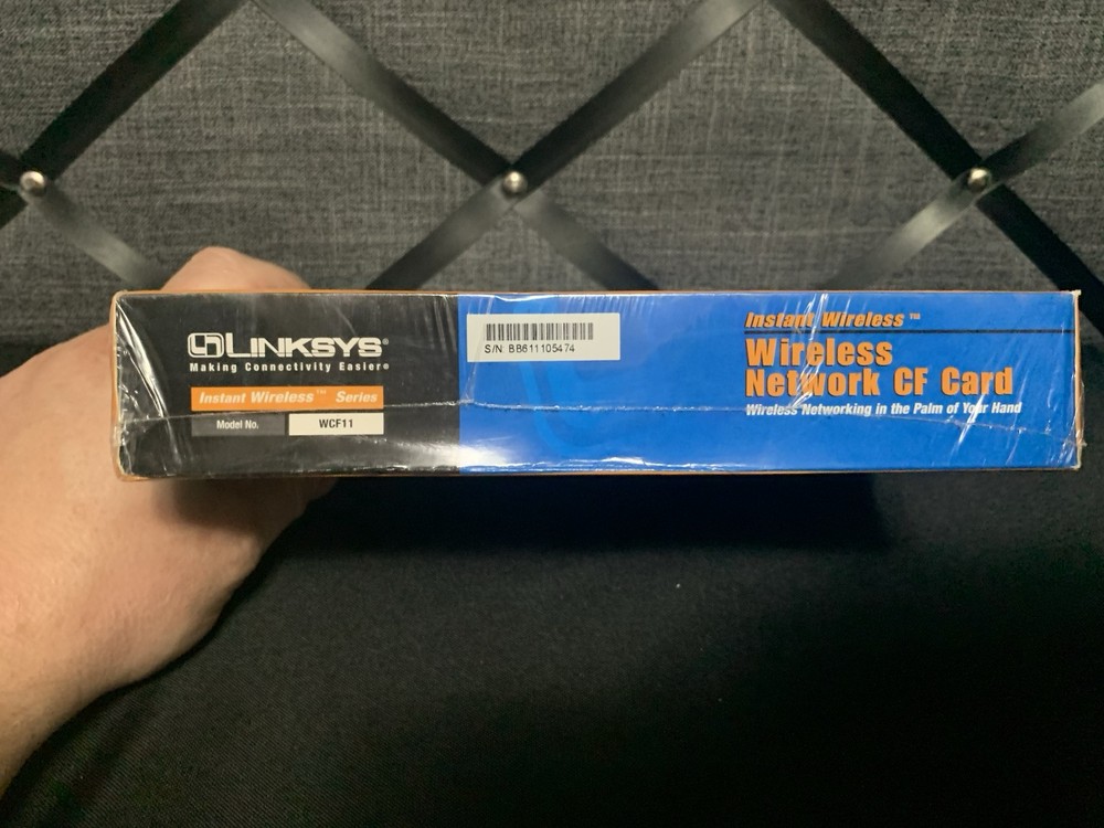 Linksys Instant Wireless Network PC Card WCF11