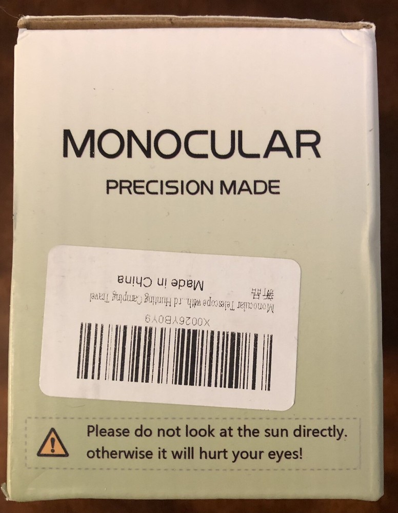 Precision Made Monocular with Quick Alignment Smart Phone Holder