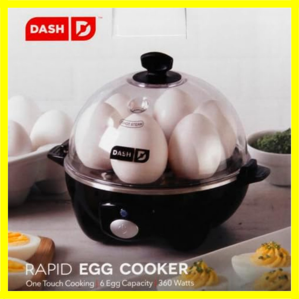 DASH Rapid Egg Cooker 6 Egg Capacity Electric Egg Cooker for Hard Boiled Eggs