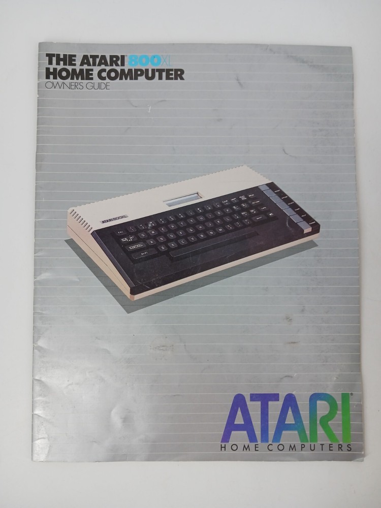 The Atari 800 Home Computer Owner's Guide Hong Kong Print 1983 READ