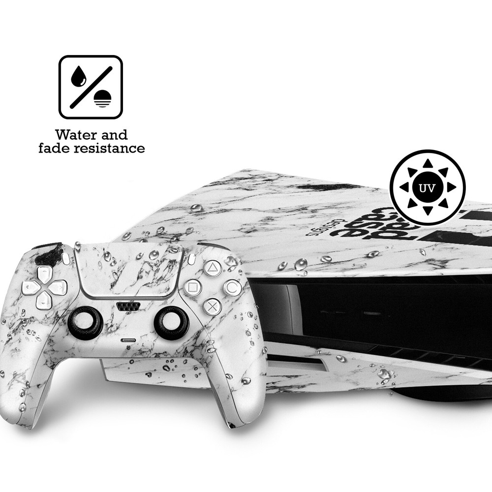 NHL NEW JERSEY DEVILS VINYL SKIN DECAL FOR PS5 SLIM DIGITAL CONSOLE & CONTROLLER