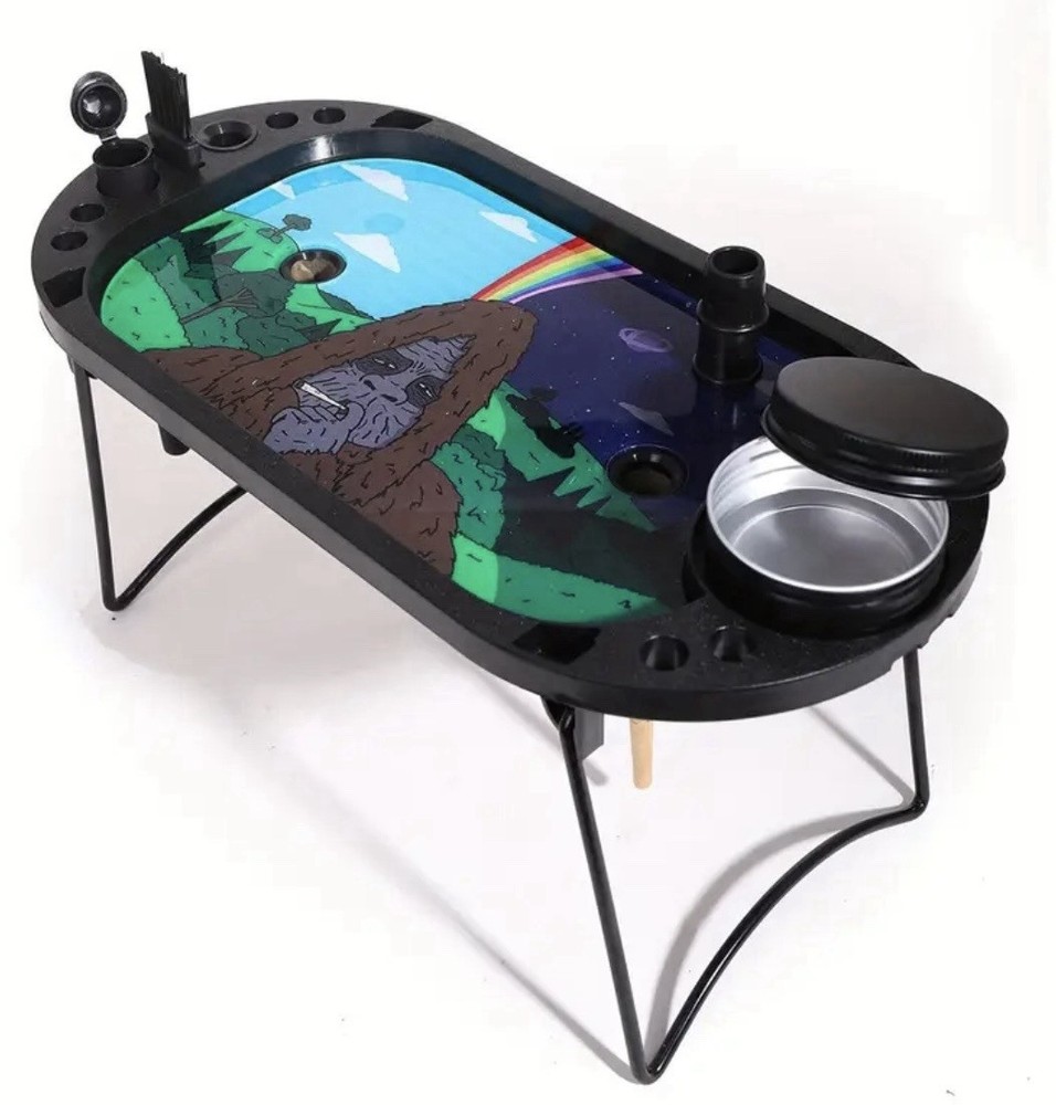 Sassy The Sasquatch “Rolling Tray Set”