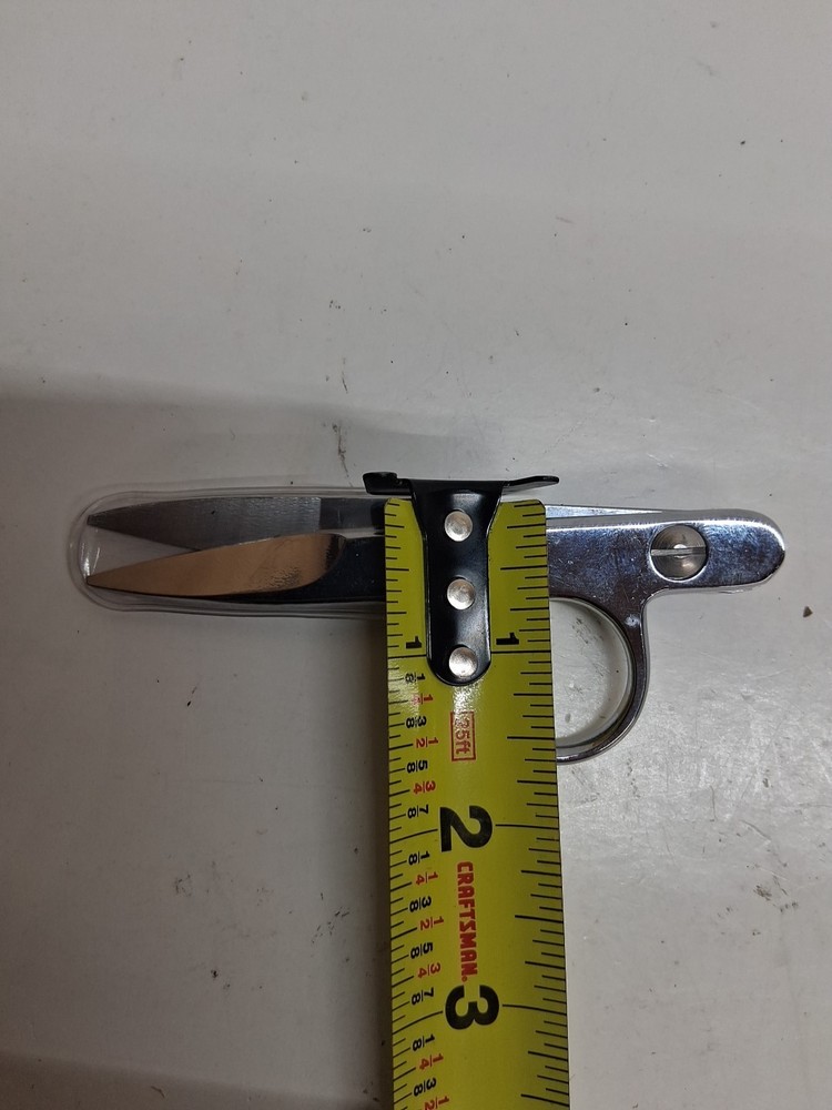 Gingher 4.5" Ring Finger Loop Thread Snips Crafting Fabric Sewing Tool