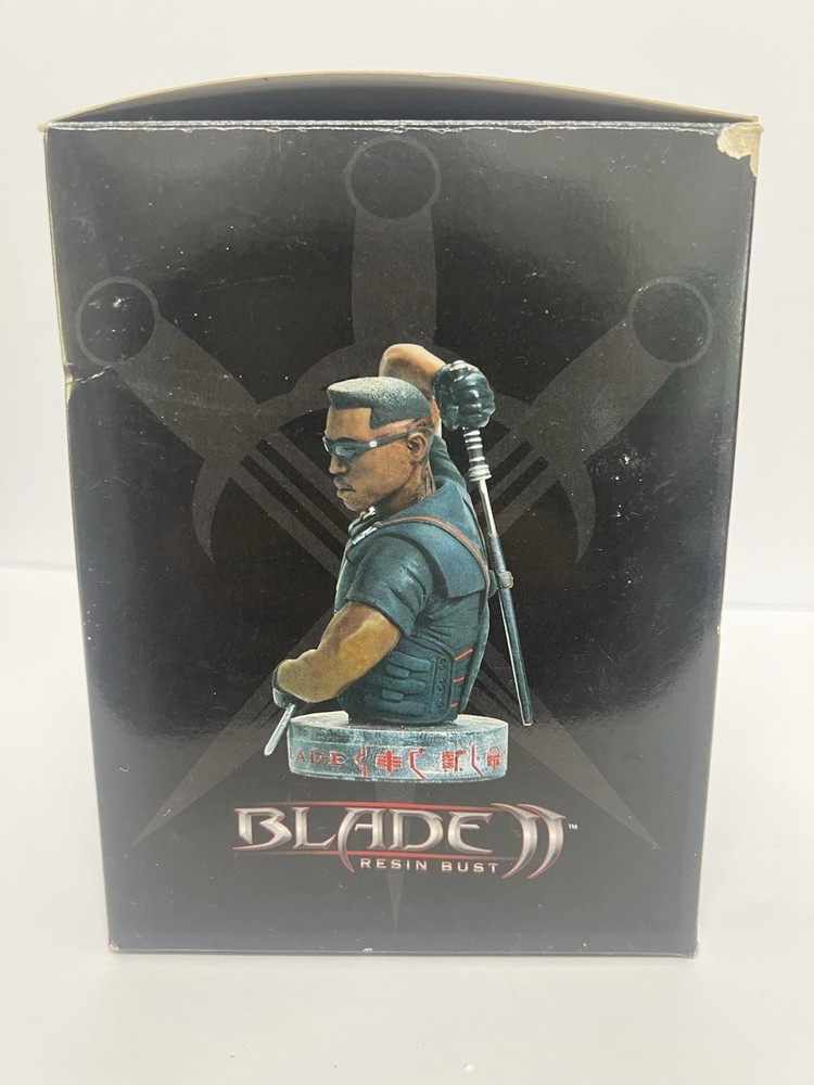 Blade II Resin Bust Marvel 2002 Diamond Select / Dynamic Forces w/ Original Box