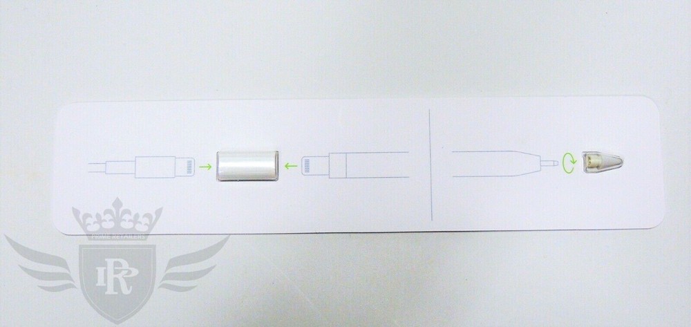 Apple Pencil Replacement Tip & Lightning Cable Charging Adapter