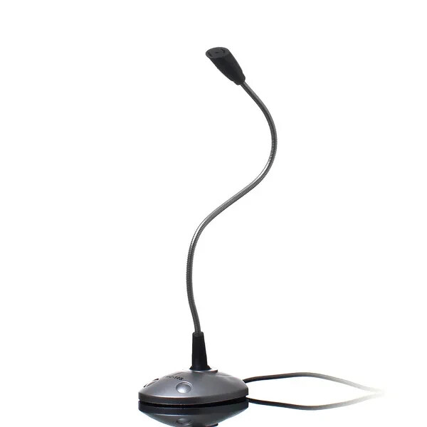 Frisby Flexible 3.5mm Stand Alone Microphone for PC Computer
