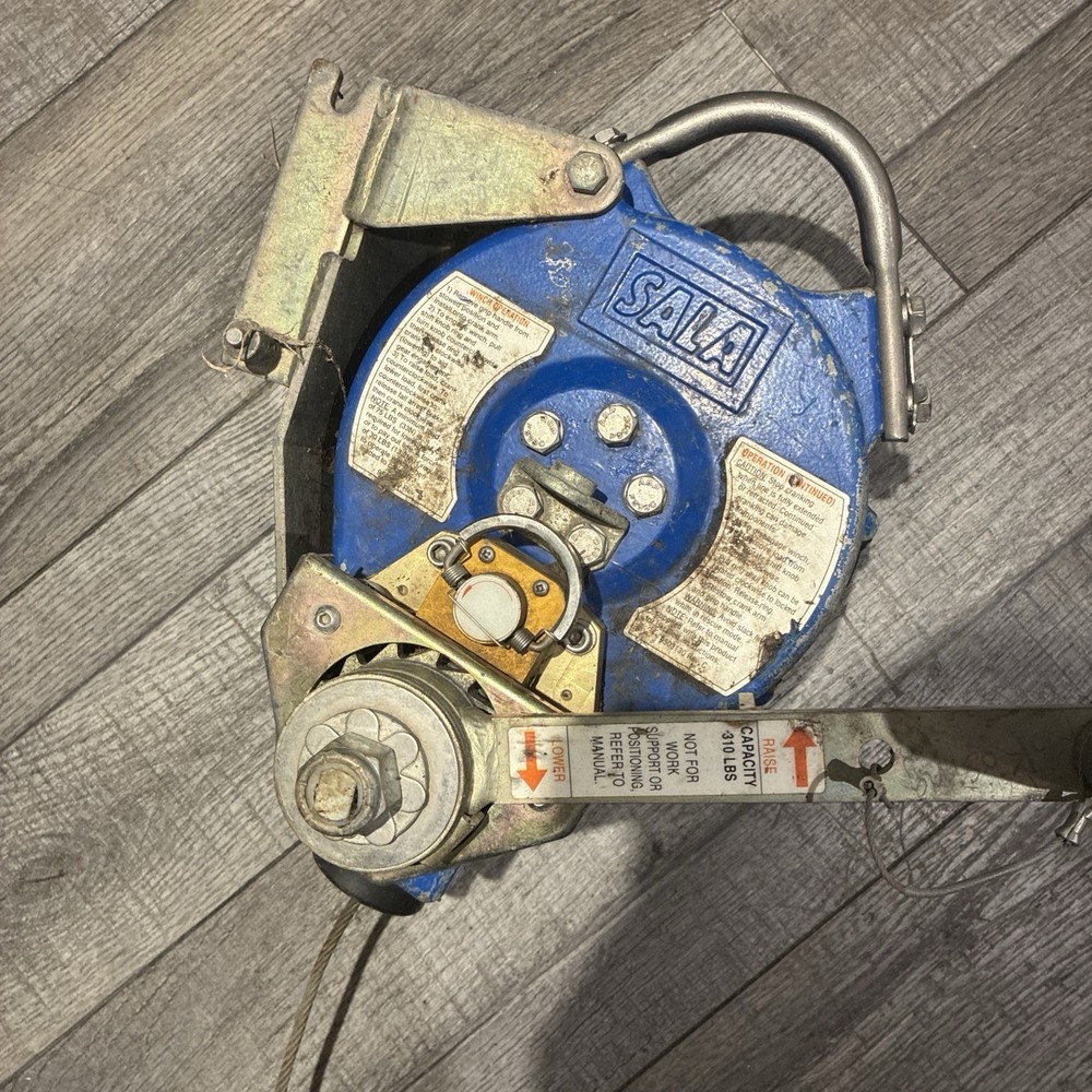 Sala fall arrest device safety block roofer Needs Certification 3400108 blu