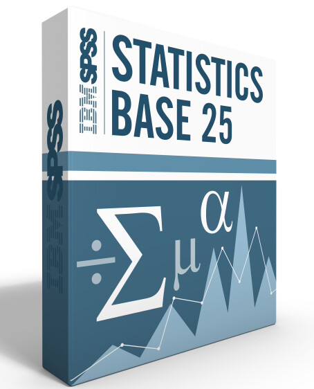 SPSS Statistics Grad Pack 25.0 Base Windows or Mac 6 month License