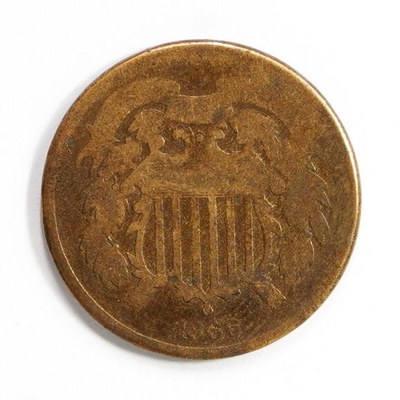 1866 2 Cent Piece