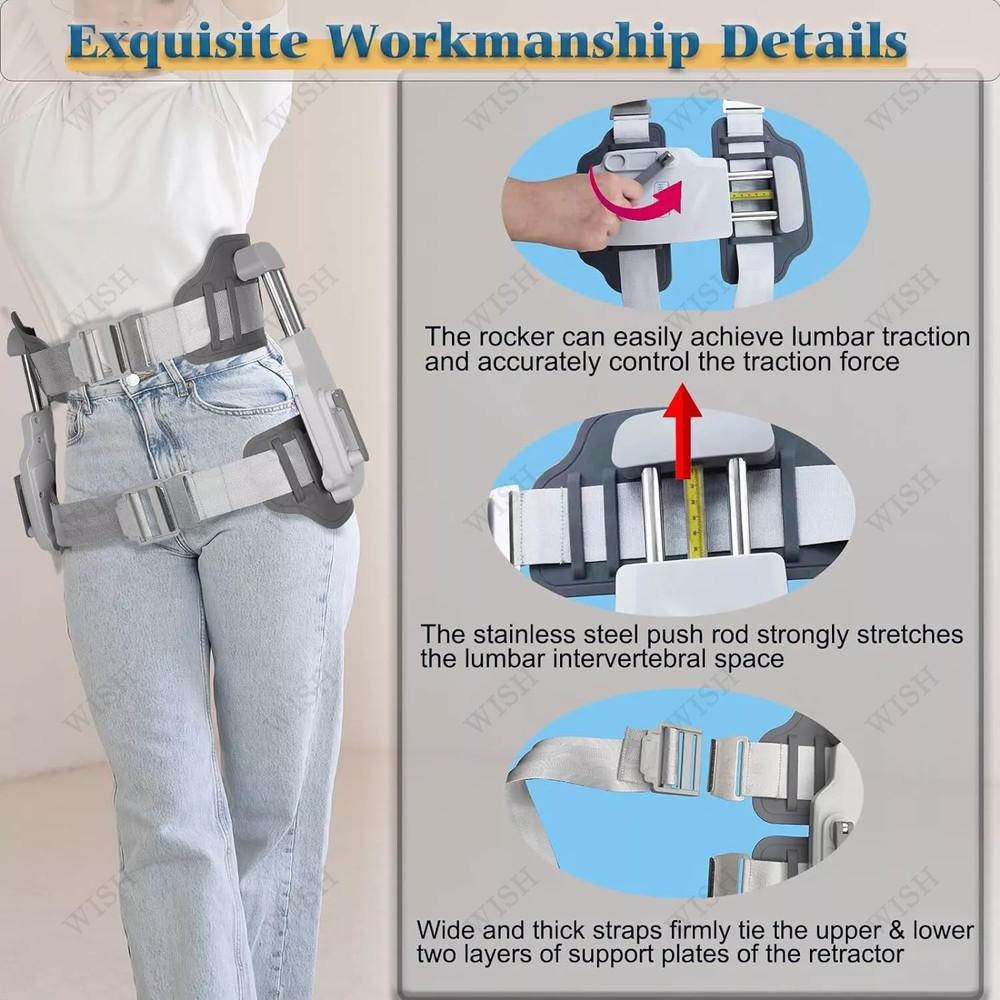 Lumbar Traction Device, Spinal Decompression Devices, Lumbar Decompression Belt