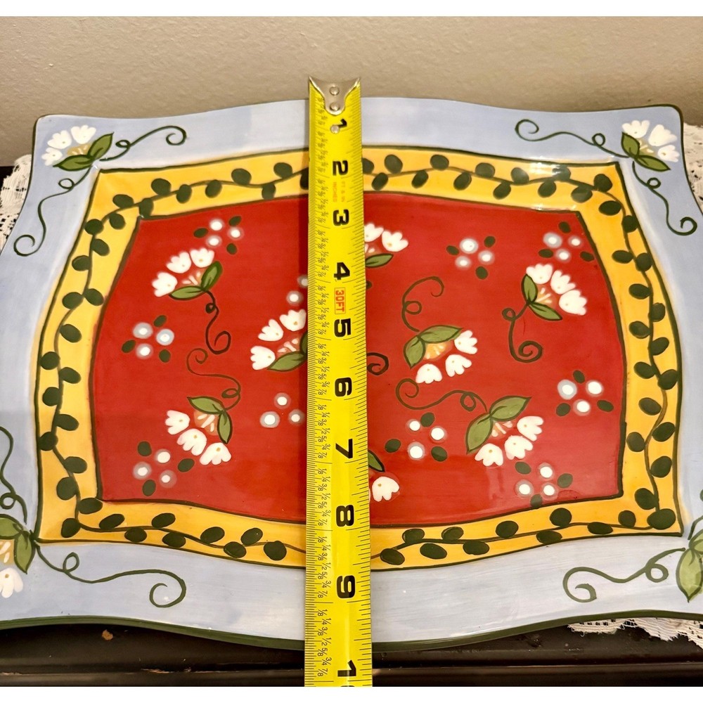 Adorable serving plate from Rainy Day Clay
