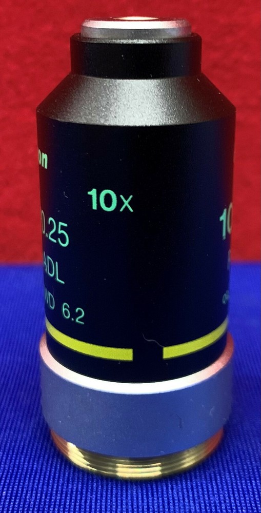 Nikon 10x/0.25 Ph1 ADL Infinite /1.2 WD 6.2 Microscope Objective
