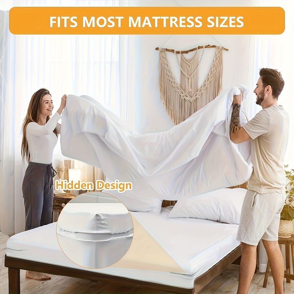 Practical Flexible Easy to Install 4PCS Invisible Reinforced Bed Sheet Fasteners