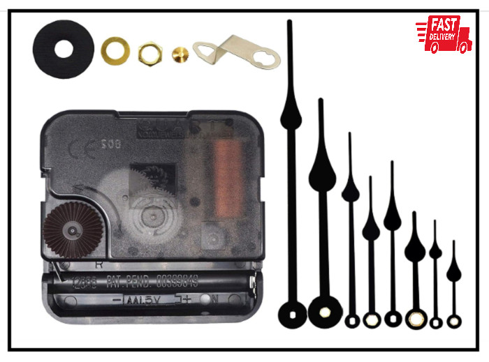 Include Hands Quartz Diy 12888 Wall Clock Movement Mechanism Battery Operated...
