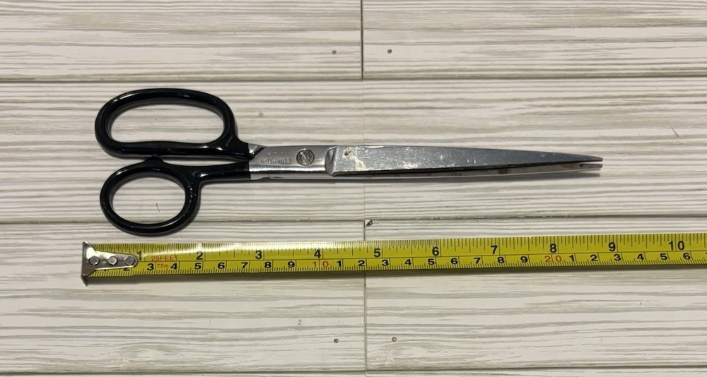 Vintage Compton USA Scissors Shears 9" Long