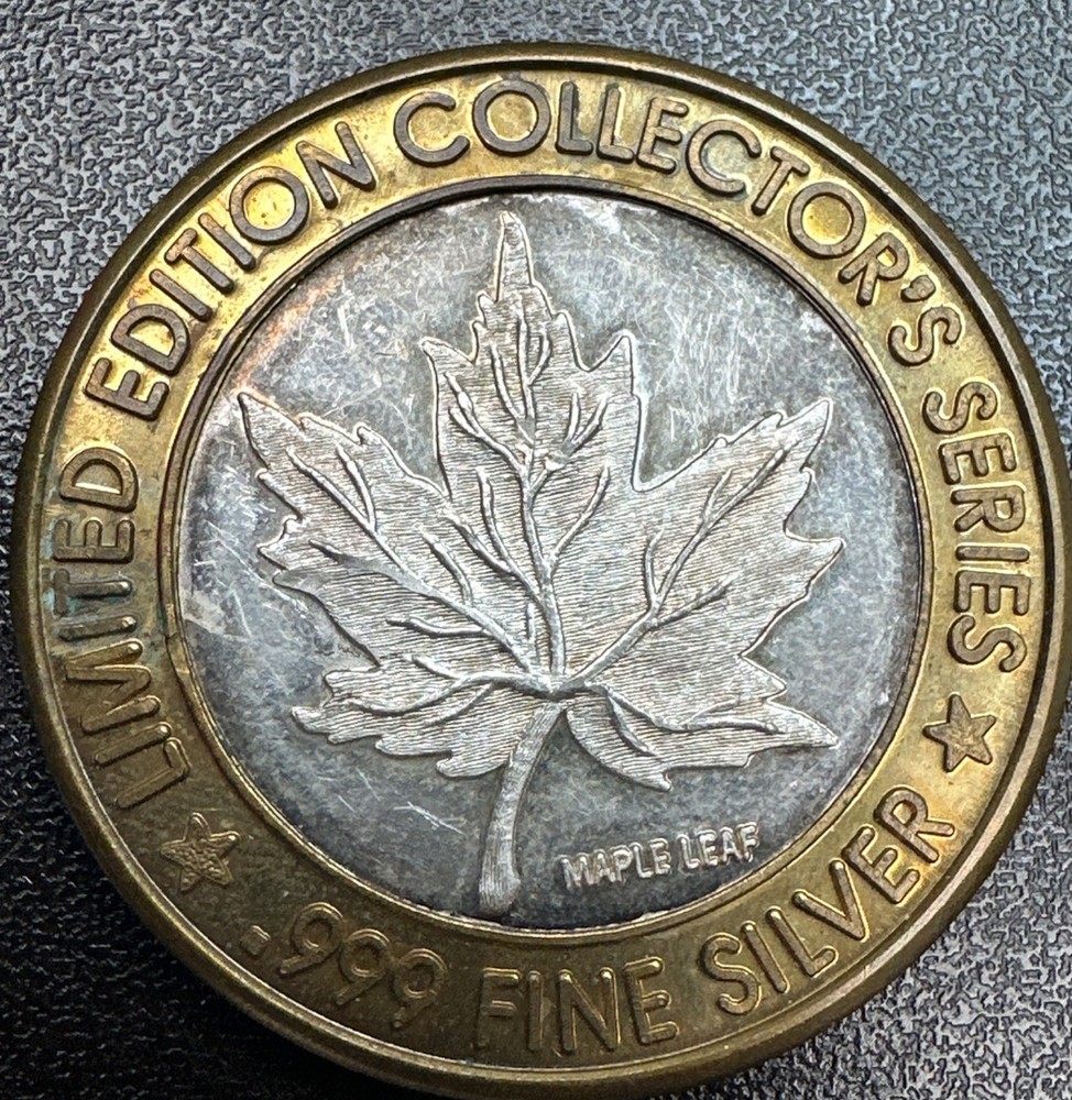 Twenty Dollar Silver Gaming Token Casino Windsor [0928]