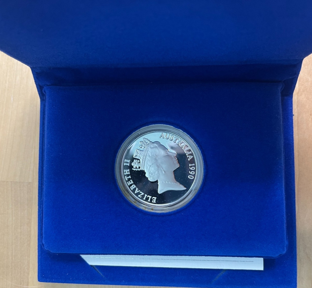 1990 Australia 10 Dollars Proof Cockatoo