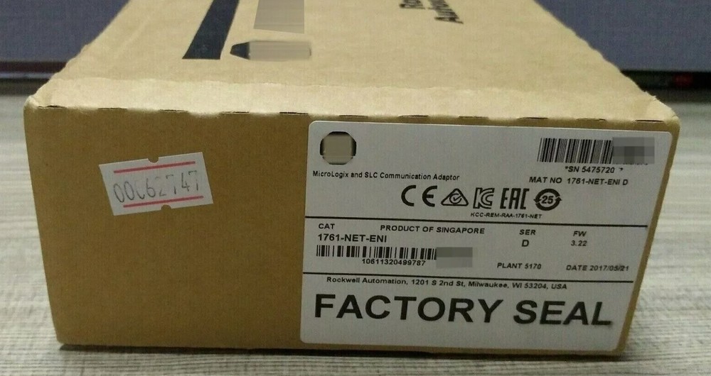 NEW Unopened AB 1761-NET-ENI MicroLogix and SLC Communication Adaptor