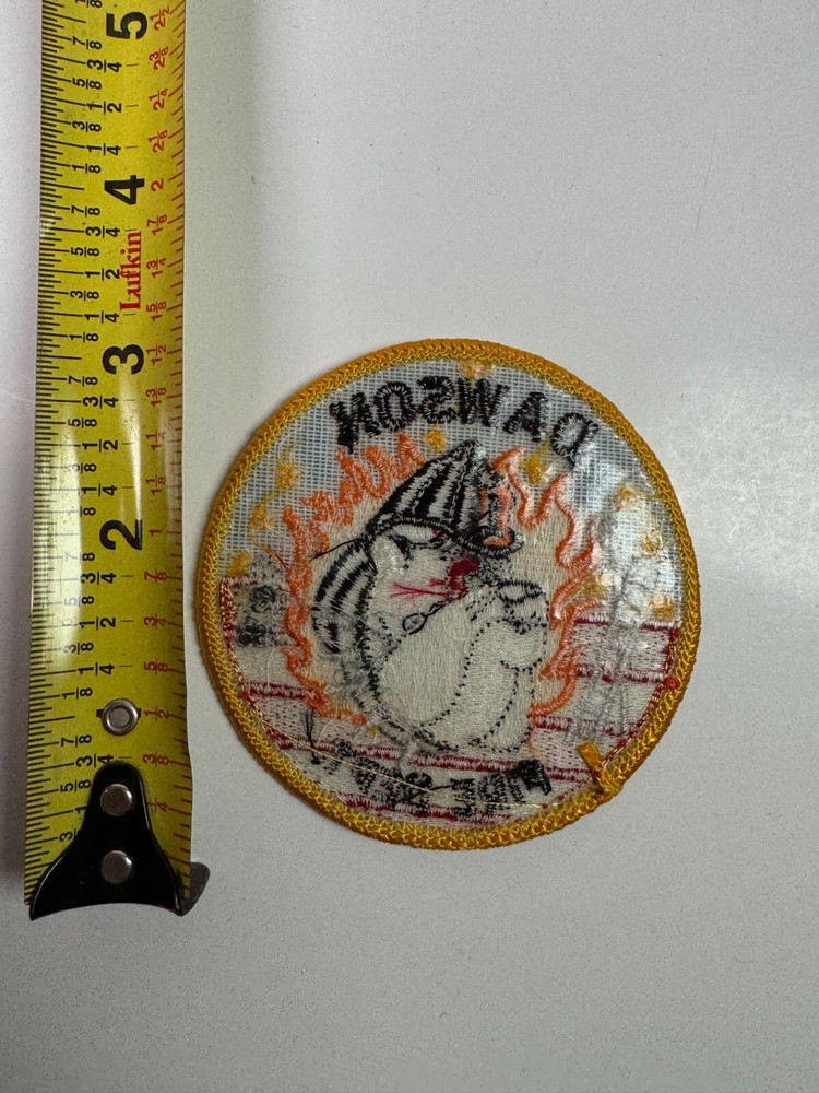 3" Dawson Fire 1 Bulldog Patch C5