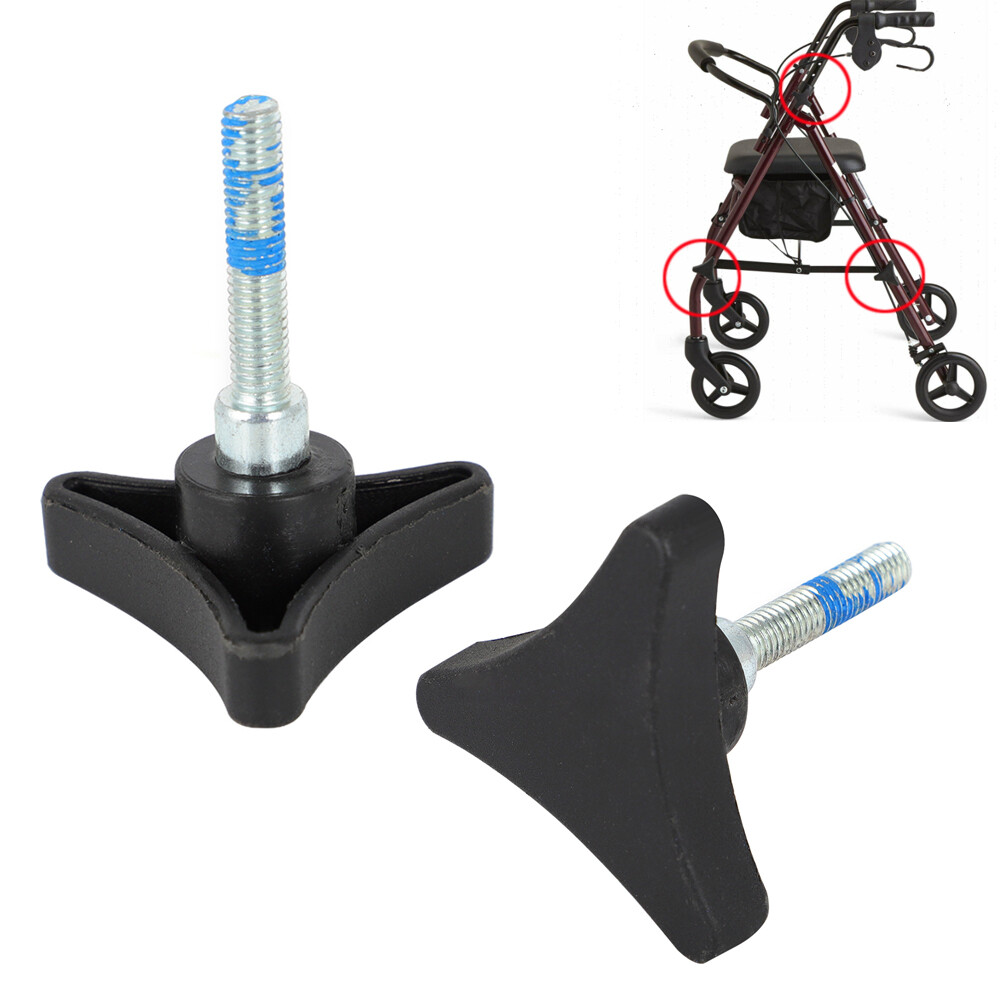 Steel Folding Rollator Walker Replacement parts Knobs WHEEL Assembly