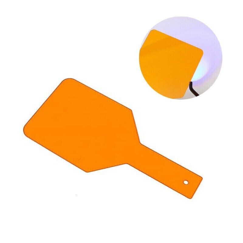 Dental Composite Eye-Protector Hand Shield Plate UV Light Curing LED Filter 1Pcs
