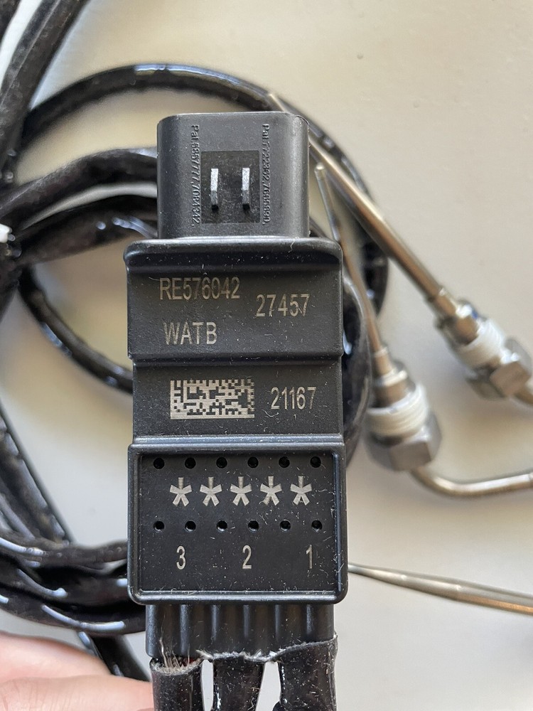 Engine Aftertreatment Exhaust System Temperature Sensor RE576042 John Deere