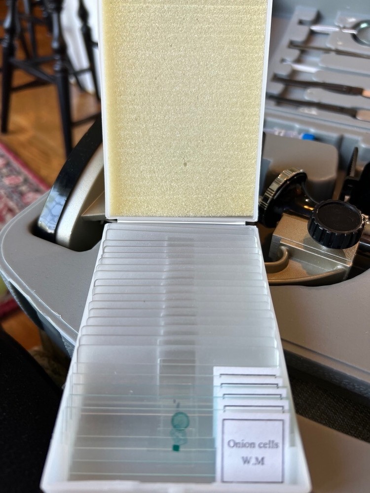 GeoVision MicroProElite Micro Pro Elite Microscope EI-5302 Kit Set w Case Age 8+