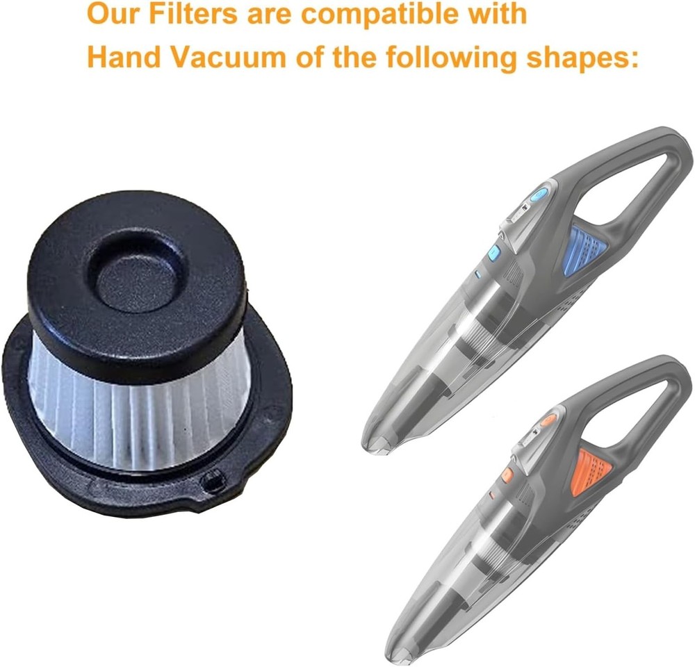 3Pack Filters Replacement Compatible with ZIHUOFAN GV09 Cordless Handheld