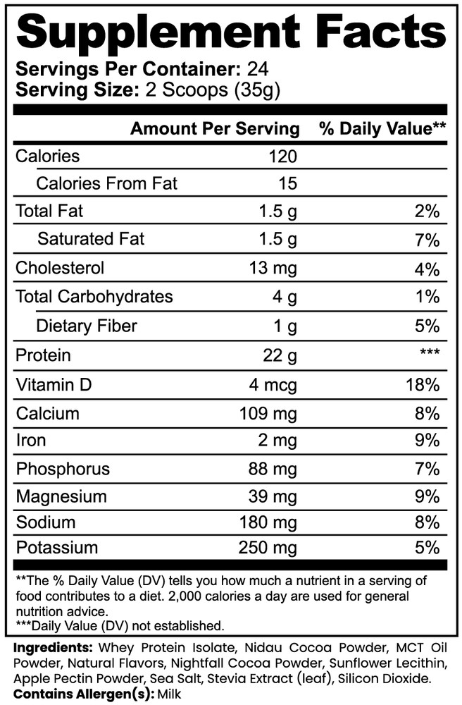 Echelon Whey Protein – Chocolate