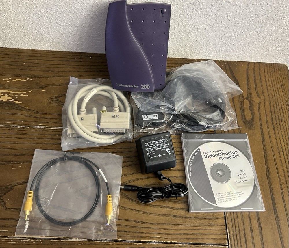 Pinnacle Systems Video Director Studio 200 Windows Video Editor New No Box