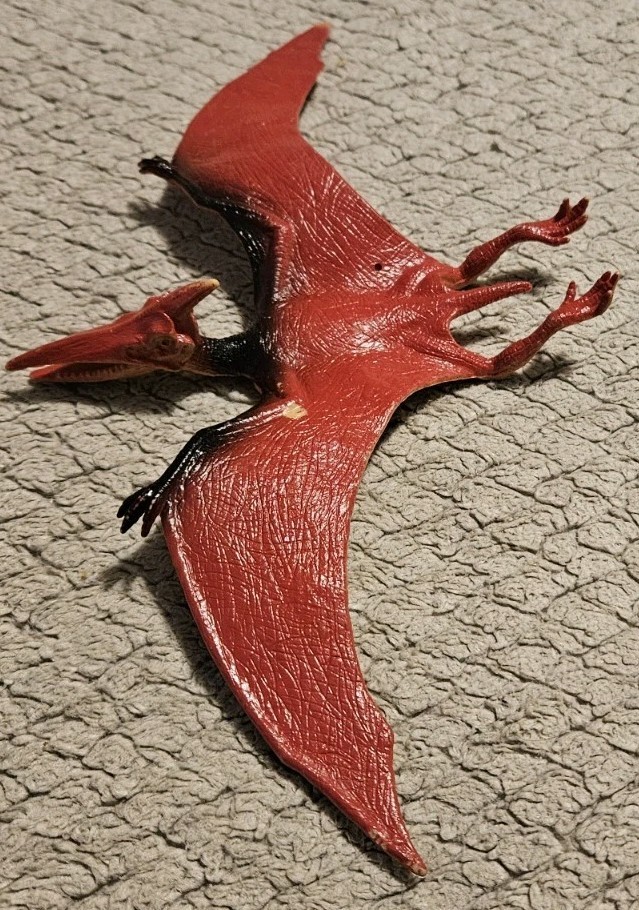 Pteranodon Dinosaur 5.25 Inches Long Red