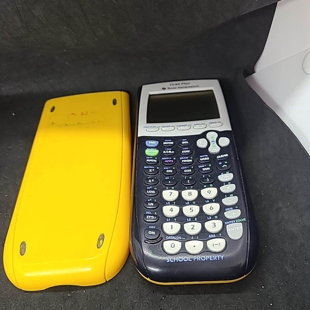 TI-84 Plus Graphing Calculator - With Covers - Tested & Working #72