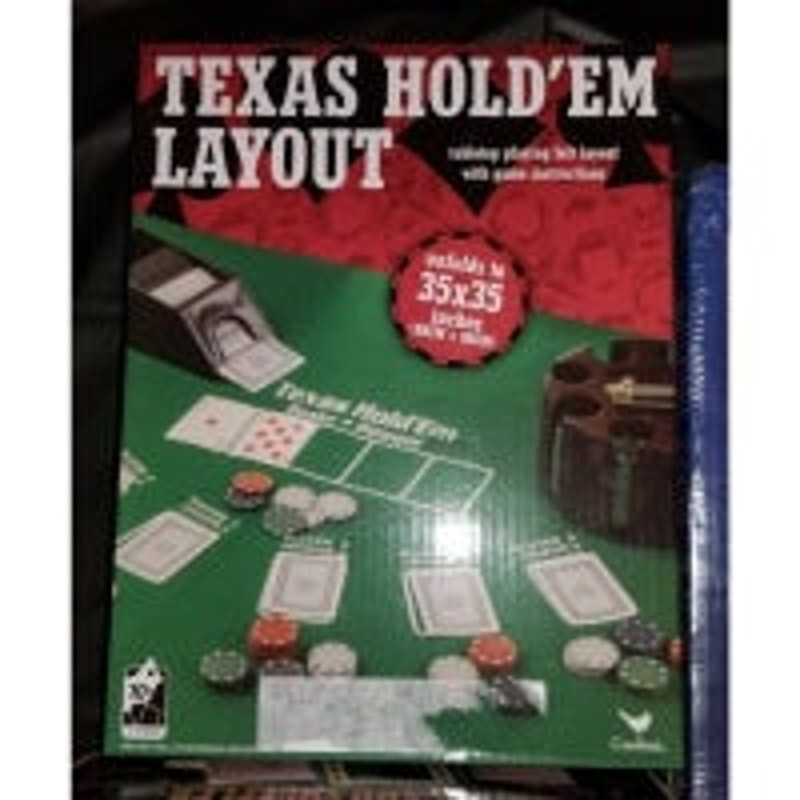Deluxe Texas Hold Em' Poker Layout