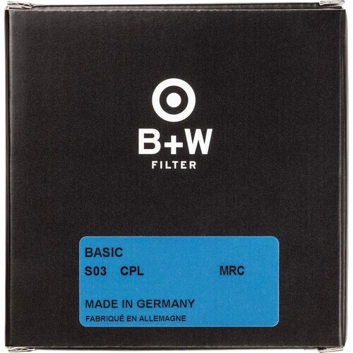 B+W 67mm MRC Basic Circular Polarizing Filter 66-1100752
