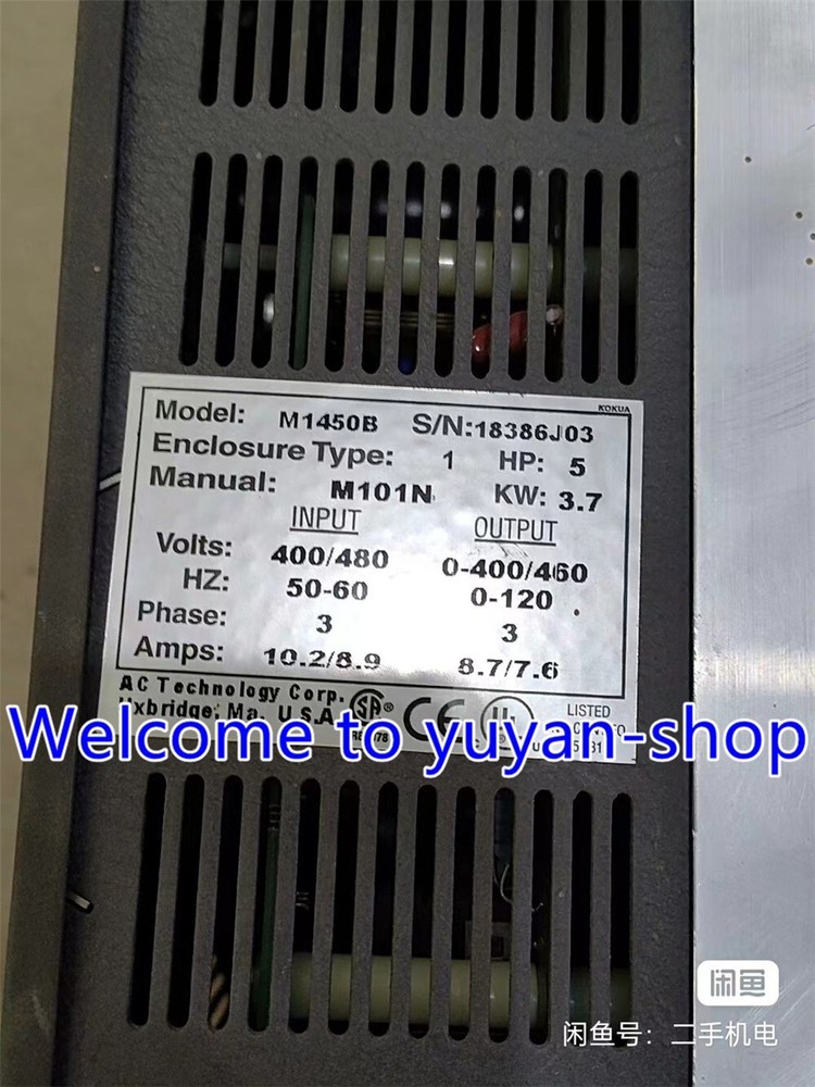 1PCS Used LENZE AC TECH M1450B 3.7KW Via DHL or Fedex #T9145 YS