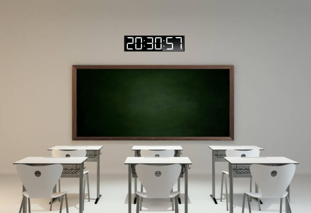 26'' Extra Large Home Gym Timer Clock, Programable Workout Interval Timer, Di...