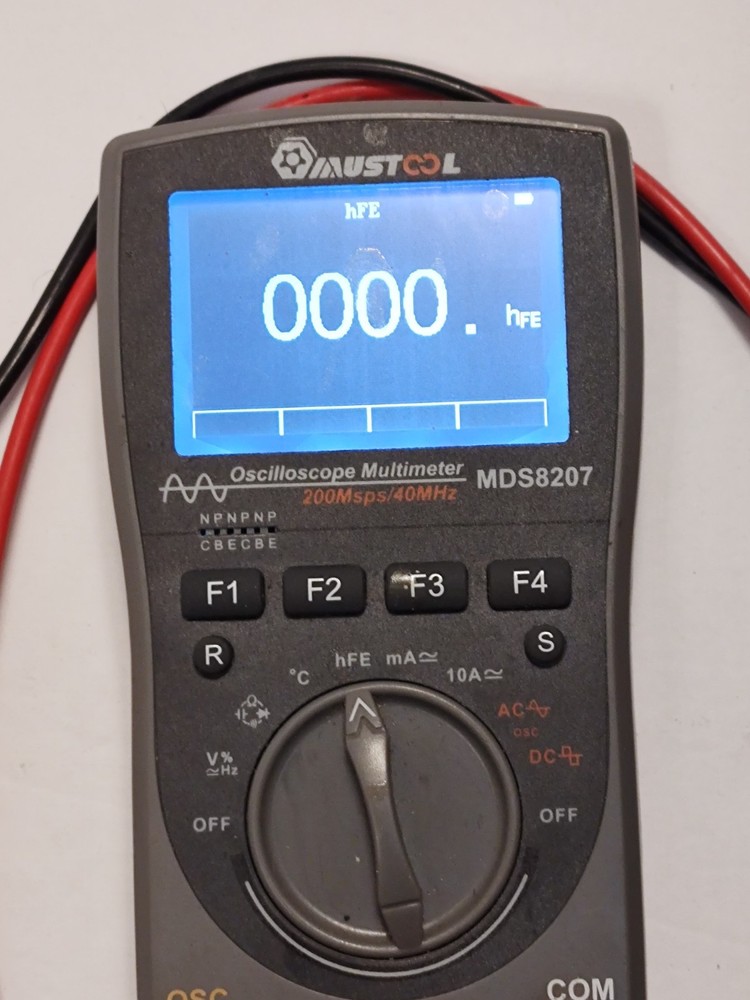 MUSTOOL Oscilloscope Multimeter MDS8207