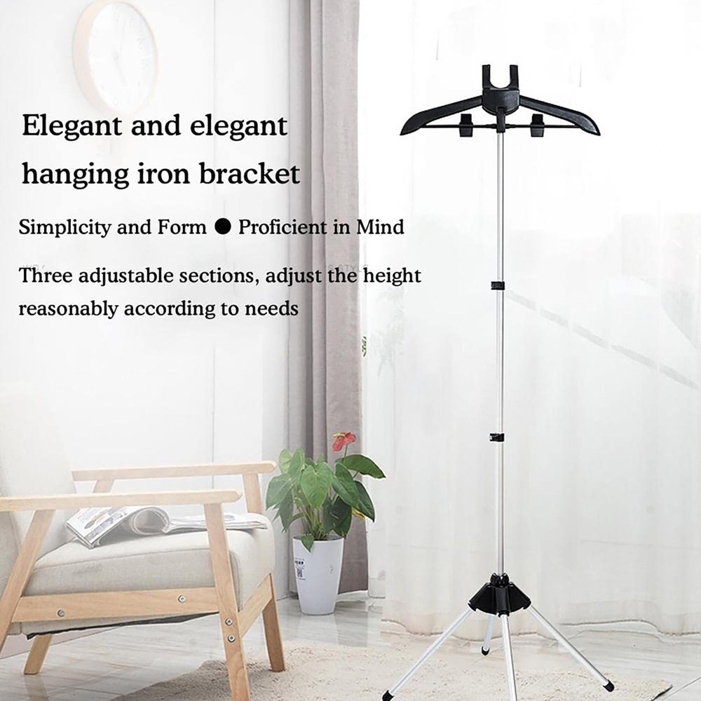 Steamer Stand For Clothes Folding Handheld Drying Rack Fabric Ironing Bracket