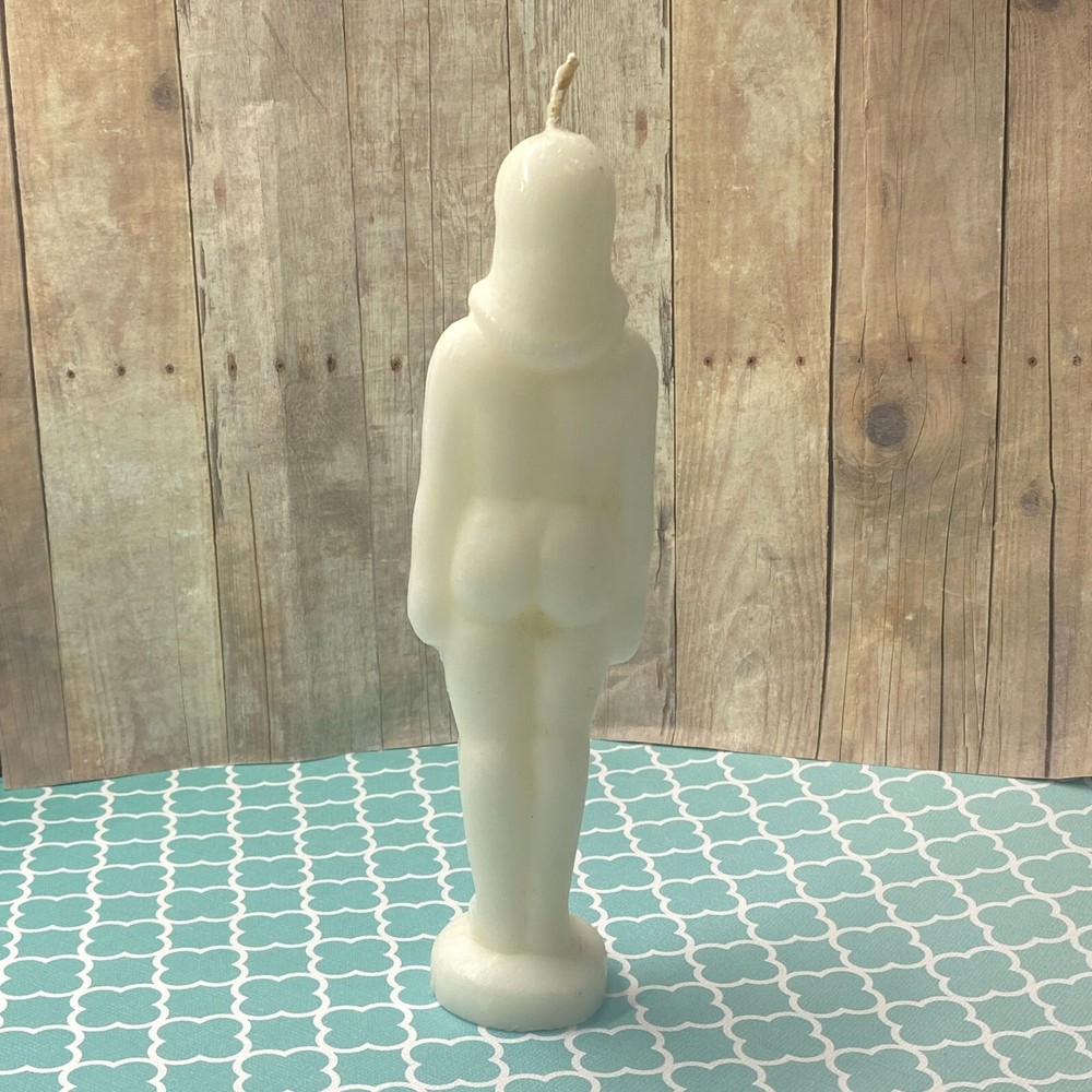 White Female Image Figure Candle