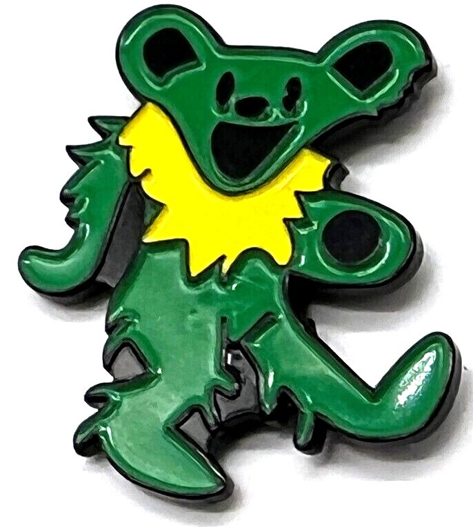 Grateful Dead Bear Lapel Hat Pin